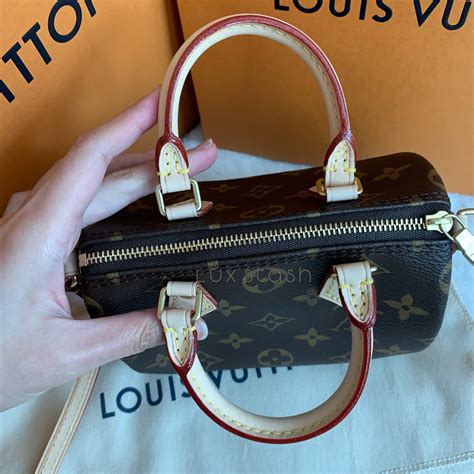 lv chalk nano|Nano Speedy Monogram .